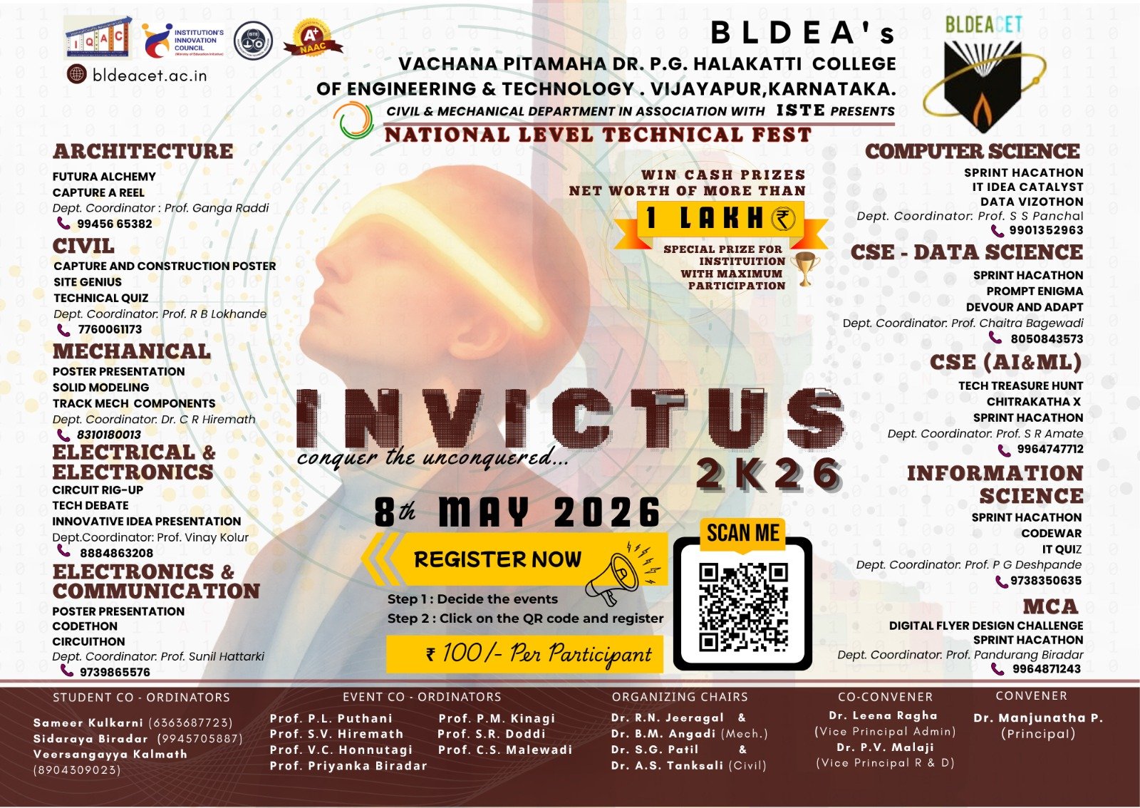 Invictus '26 Main Poster